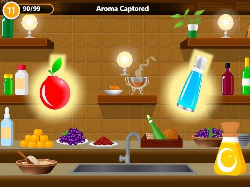 Aroma Exploration Gameplay Scene